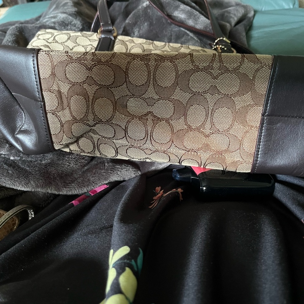 Coach bag with free wallet!